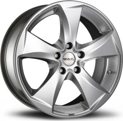 Литой MAK Raptor 5 R19/8.5 PCD5*112 ET45 DIA76 Hyper Silver