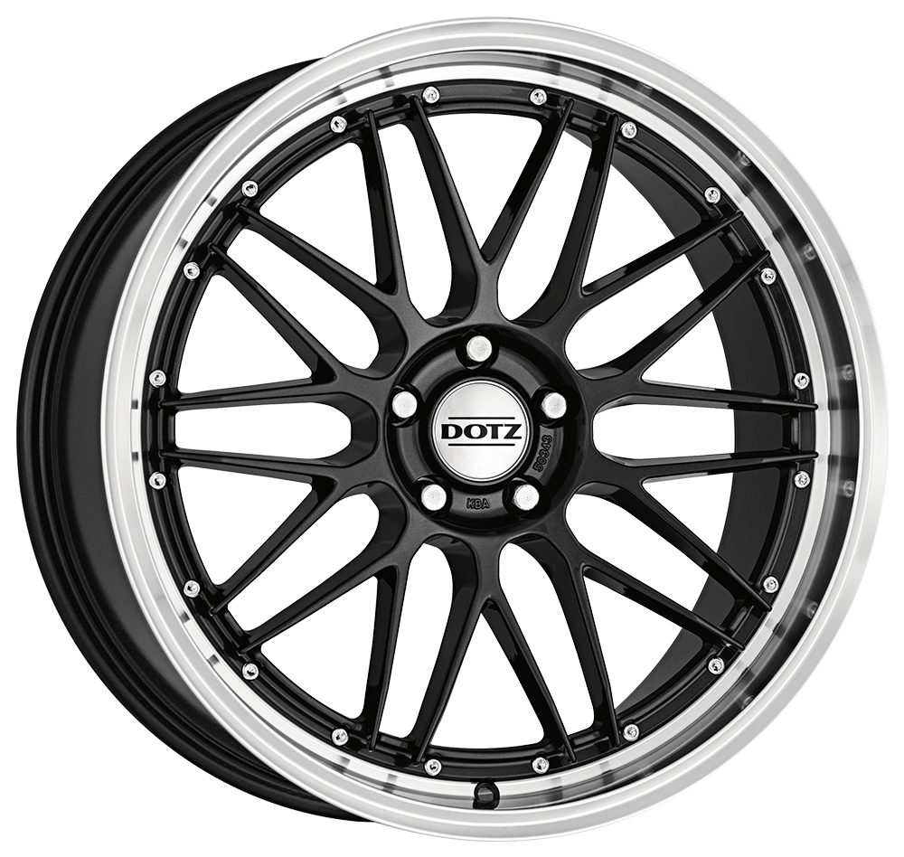 Литой Dotz Revvo Dark R17/7.5 PCD5*108 ET48 DIA70.1 Anthracite lip polished