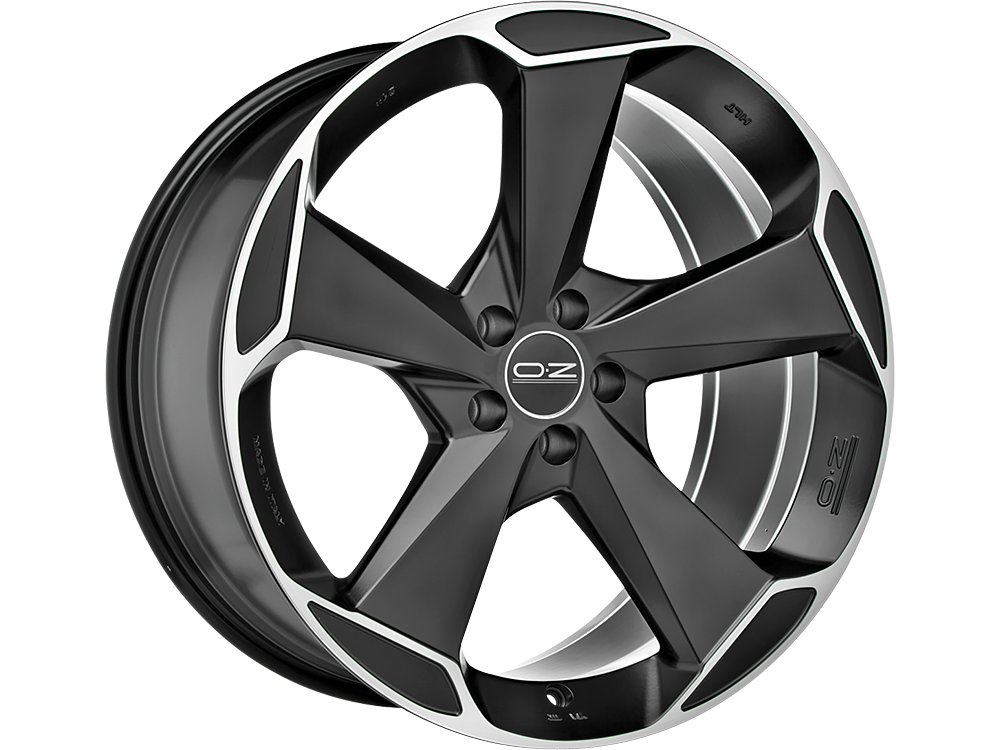 Литой OZ Racing Aspen HLT R20/9.5 PCD5*150 ET42 DIA110.1 Matt Black Diamond Cut