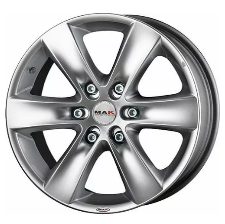 Литой MAK Sierra R16/7 PCD6*114,3 ET30 DIA66.1 Hyper Silver Литой MAK Sierra R16/7 PCD6*114,3 ET30 DIA66.1 Hyper Silver