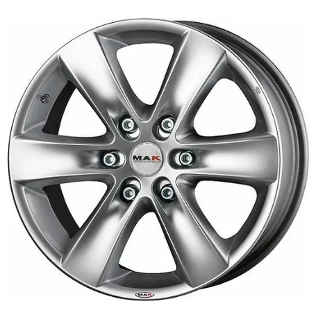 Литой MAK Sierra R16/7 PCD6*114,3 ET30 DIA66.1 Hyper Silver