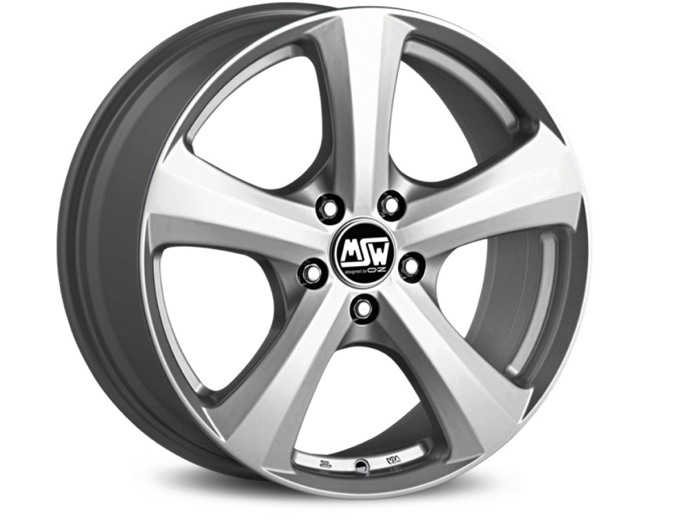 Литой MSW MSW 19 R16/7.5 PCD5*112 ET45 DIA66.46 Full Silver