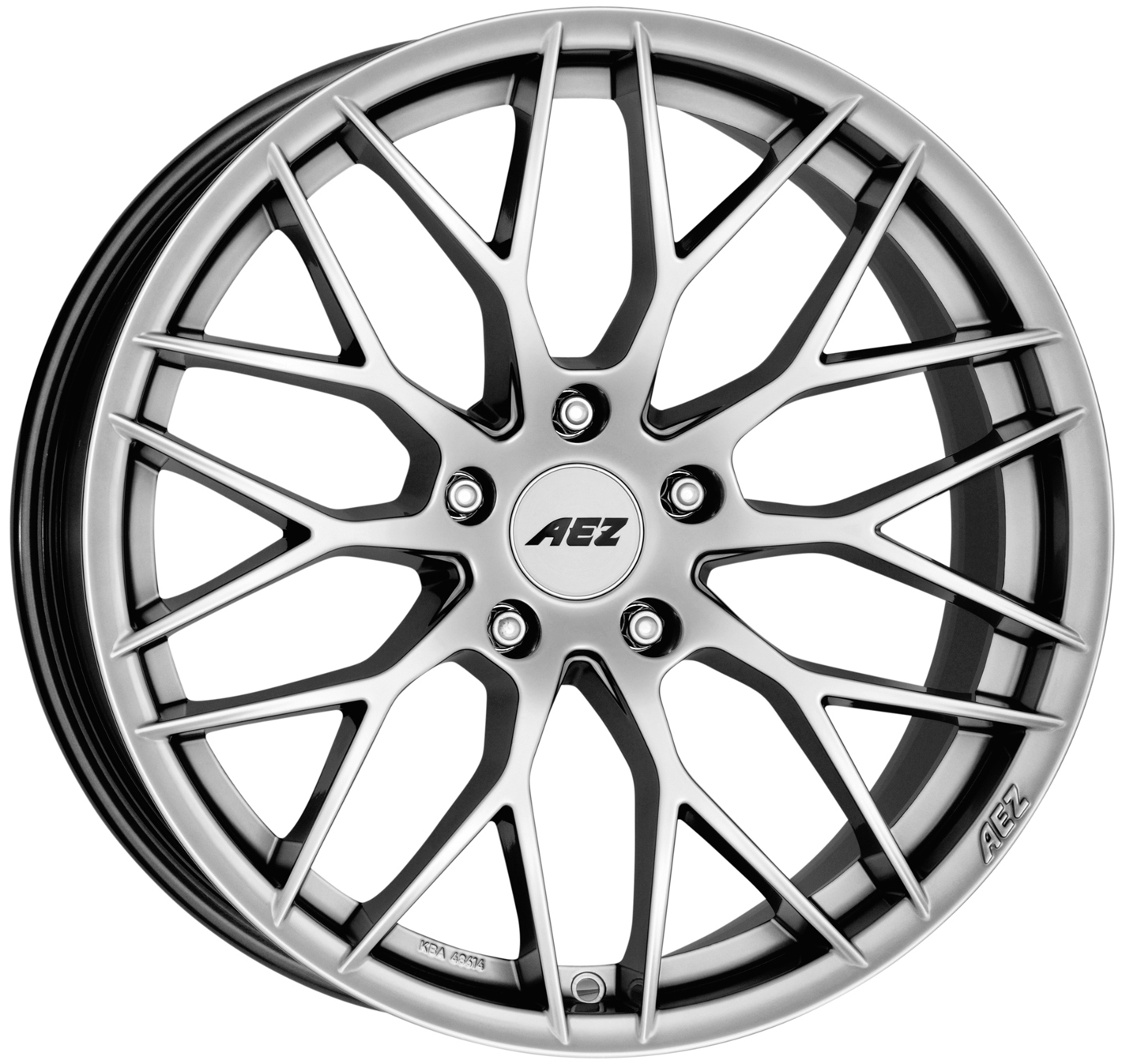 Литой AEZ Antigua R19/8.5 PCD5*120 ET12 DIA72.6 Silver