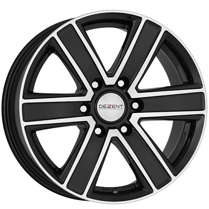 Литой Dezent Tj Dark R16/8 PCD6*139,7 ET35 DIA67.1 Black front polished