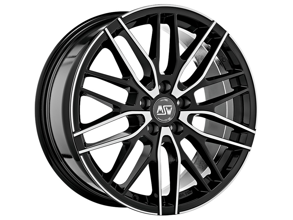 Литой MSW MSW 72 R17/7 PCD5*114,3 ET45 DIA73.1 Gloss Black Full Polished