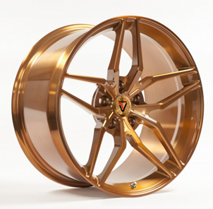 Кованый Vissol F-928 R22/11.5 PCD5*130 ET65 DIA71.6 Gloss Gold