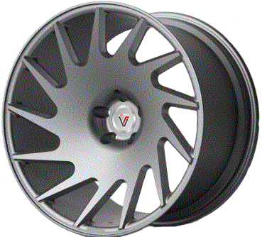 Кованый Vissol F-313 R22/9 PCD5*112 ET32 DIA66.6 Gloss graphite