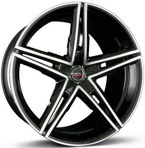 Литой Borbet XRS R20/8.5 PCD5*108 ET40 DIA63.4 Black Polished Glossy