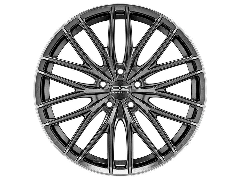 литой OZ Racing Gran Turismo HLT R20/10.5 PCD5*112 ET35 DIA75 Star Graphite Diamond Lip