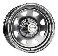 Штамп Dotz Pharao R16/7 PCD6*139,7 ET38 DIA110 Silver