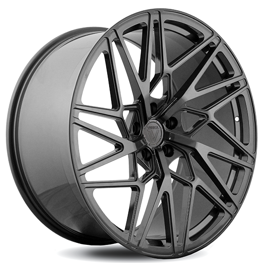 Кованый Vissol F-921 R22/10.5 PCD5*120 ET35 DIA74.1 GLOSS GRAPHITE