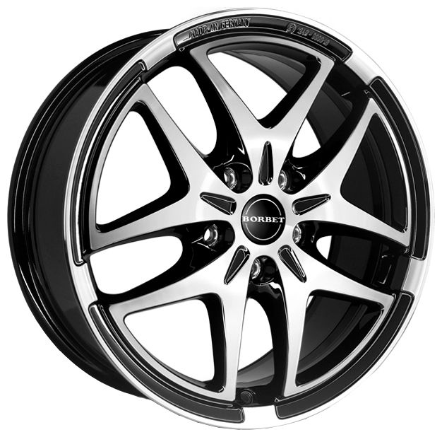 Литой Borbet XB R17/7.5 PCD5*112 ET47 DIA57.1 Metal Grey